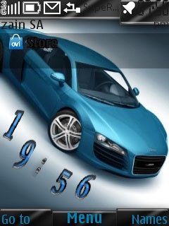 Audi Car Clock -  1