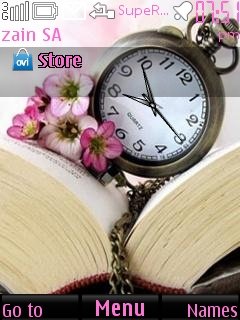 Book Clock -  1