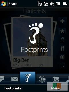 Footprints Menu -  1
