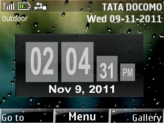 Htc Diamond Clock -  1