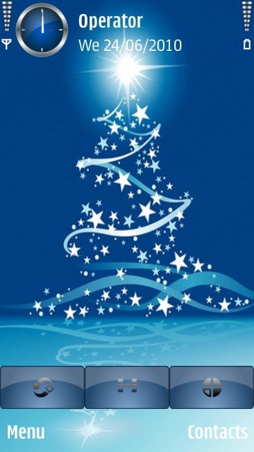 Blue Xmas Tree -  1