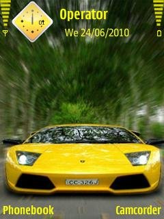 Yellow Lamborghini -  1