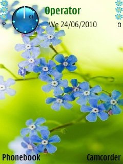 Blue Flowers -  1