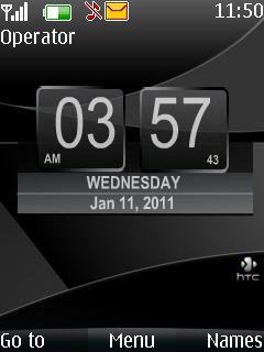 Htc Touch Hd Clock -  1