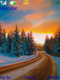 Snow Road -  1
