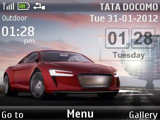 3d Car Digital Clock -  1