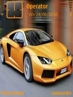 Orange Lamborghini -  1