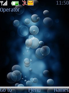 Blue Bubbles -  1