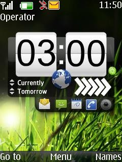 Android Gadges Clock -  1
