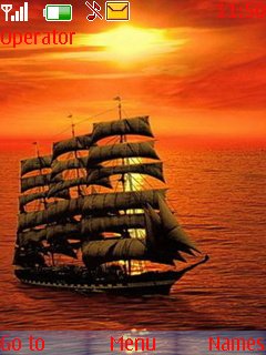 Ship Sunset -  1