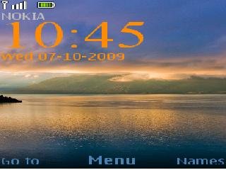 Sunset Clock -  1