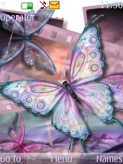 Glitter Butterfly -  1