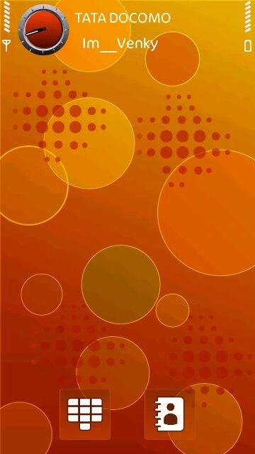 Orange Bubbles -  1