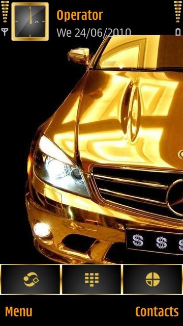 Gold Mercedes -  1