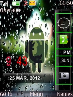 Android Dual Clock -  1