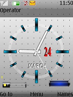 Dual Date Clock -  1