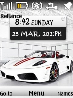 Ferrari Clock W Date -  1