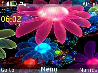 Neon Flower -  1
