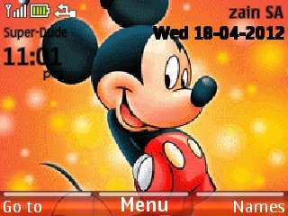 Animated Micky Mouse -  1