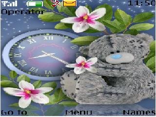 Teddy Clock -  1