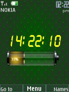 Battery With Clock -  1