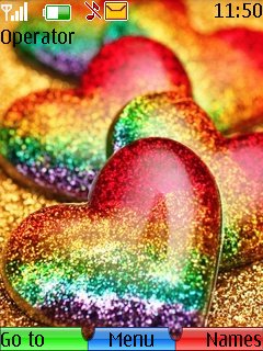 Colourful Hearts -  1