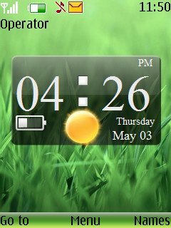 Htc Grass Clock -  1