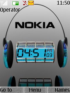 Music Digital Clock -  1