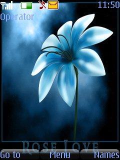 Blue Flower -  1