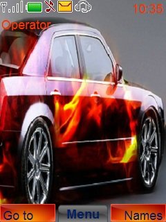 Burning Car -  1