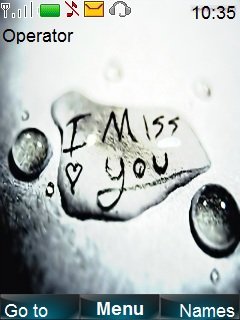 I miss you -  1