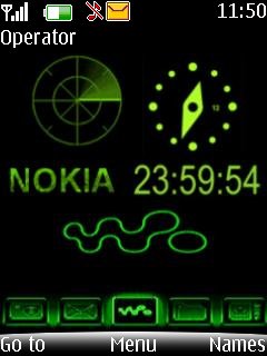 Nokia Neon Clock -  1