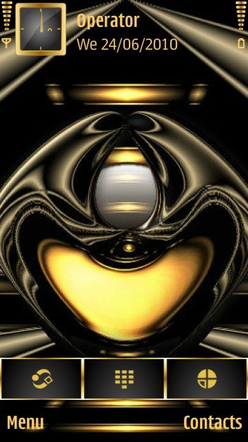 Gold Design Abstract -  1