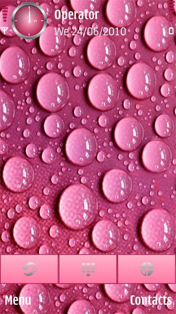 Pink Rain Drops -  1