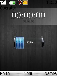 Iphone Battery Clock -  1