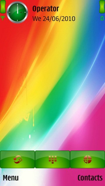 Rainbow Abstract -  1