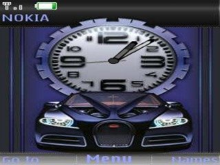 Bugatti V Clock -  1