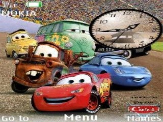 Racing Cars V Clock -  1
