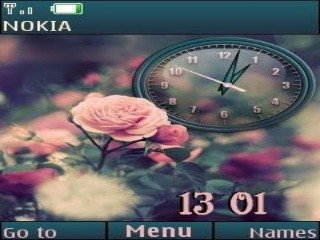 Rose Dual Clock -  1