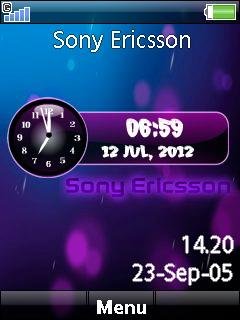 Sony Ericsson Purple -  1