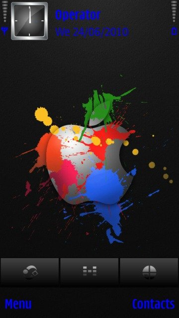 Colorful apple -  1