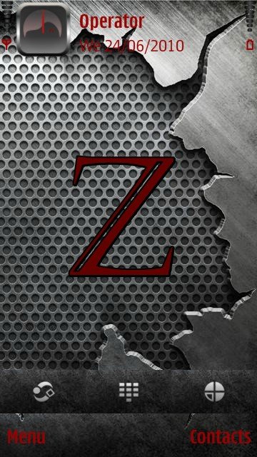 Letter Z carbon -  1