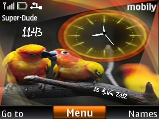Birds clock -  1