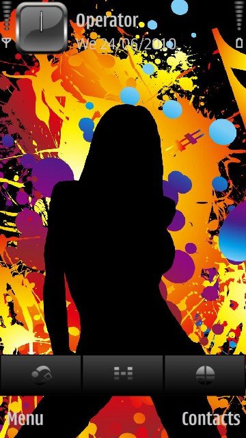 Girl silhouette -  1