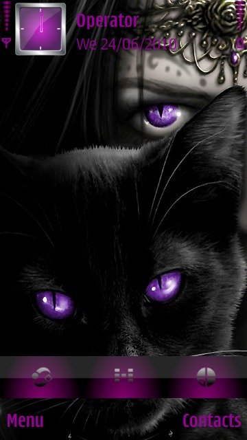 Purple eyes -  1