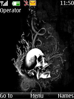 Gothic skull -  1