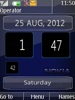 Nokia digital clock -  1