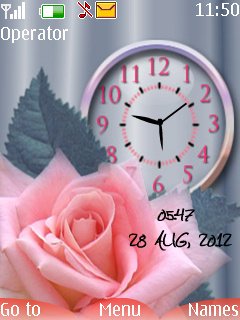Rose dual clock -  1