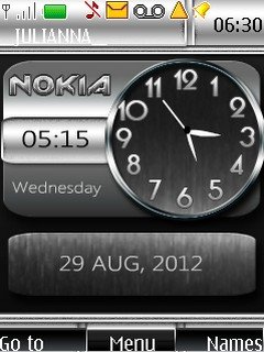 Nokia dual clock -  1