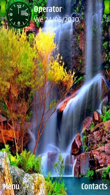 Beautiful waterfall -  1